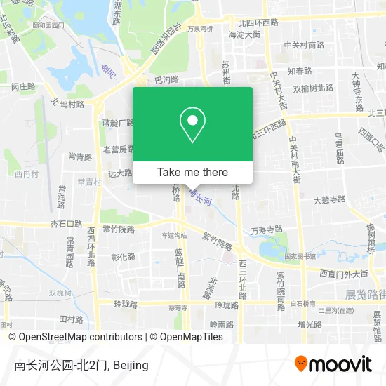南长河公园-北2门 map