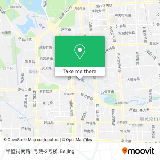 半壁街南路1号院-2号楼 map