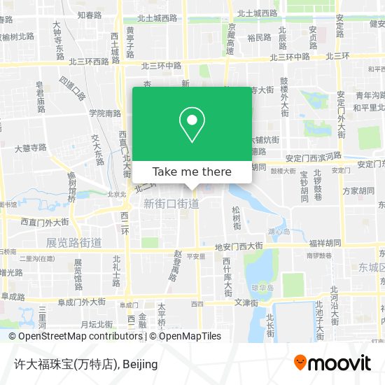 许大福珠宝(万特店) map