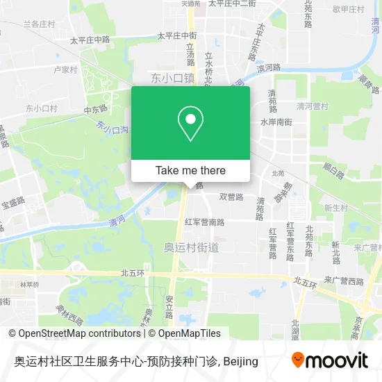 奥运村社区卫生服务中心-预防接种门诊 map