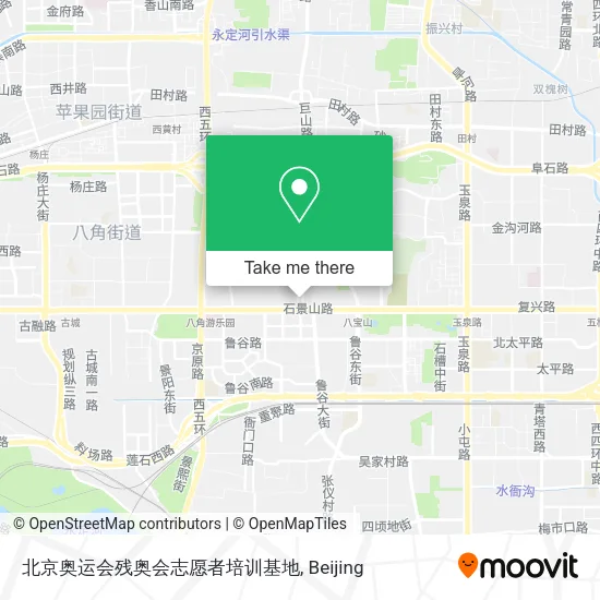 北京奥运会残奥会志愿者培训基地 map