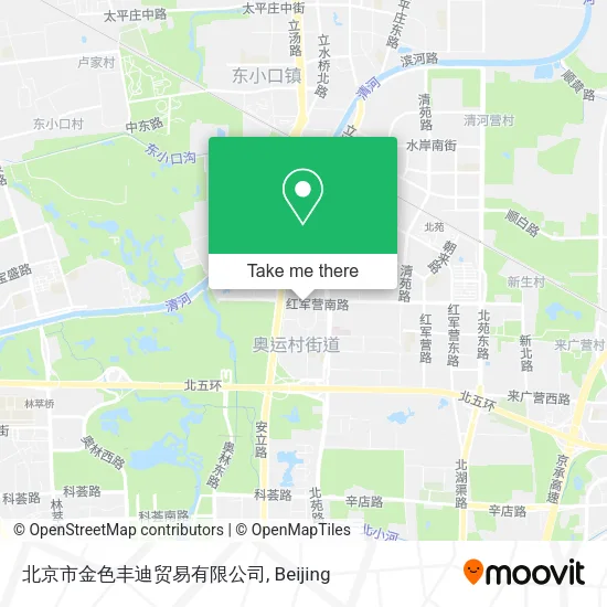 北京市金色丰迪贸易有限公司 map