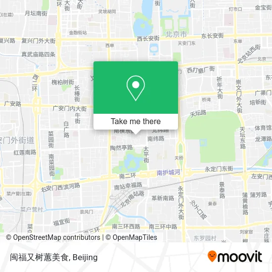闽福又树蕙美食 map