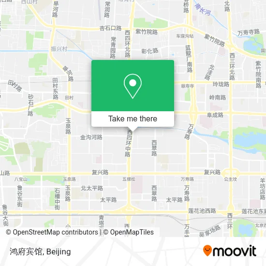 鸿府宾馆 map