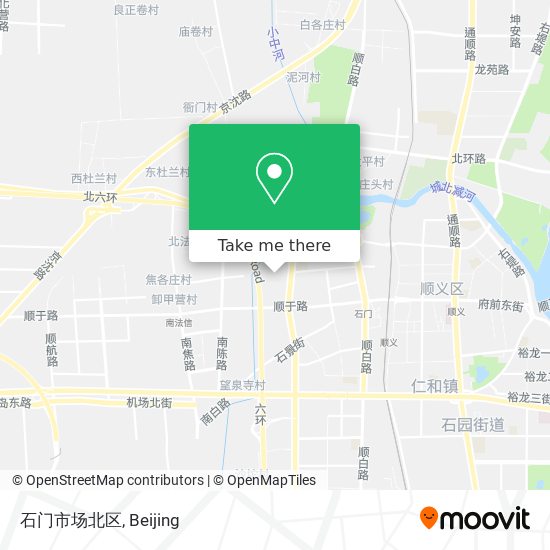 石门市场北区 map