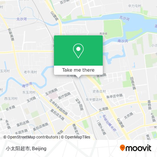 小太阳超市 map