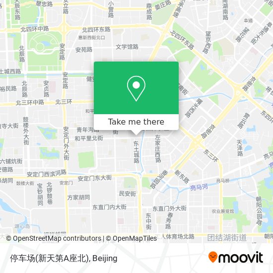停车场(新天第A座北) map