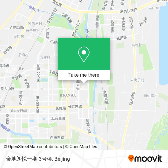 金地朗悦一期-3号楼 map