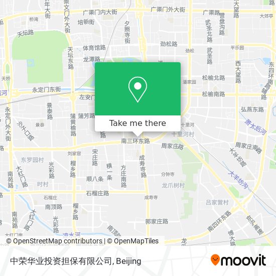 中荣华业投资担保有限公司 map
