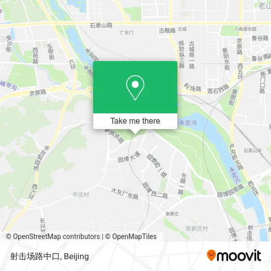 射击场路中口 map
