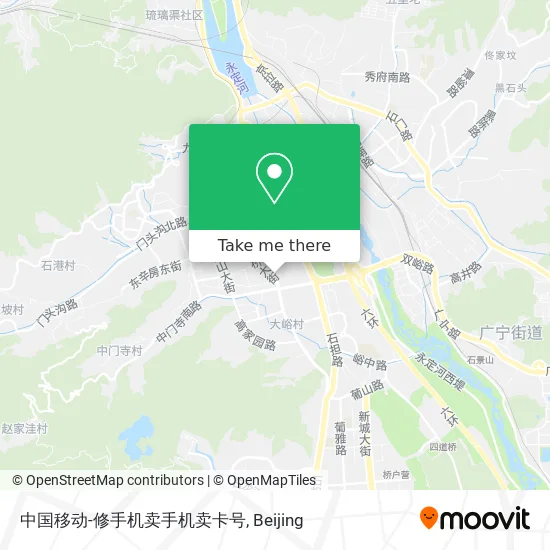 中国移动-修手机卖手机卖卡号 map