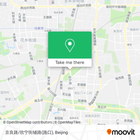 京良路/欣宁街辅路(路口) map