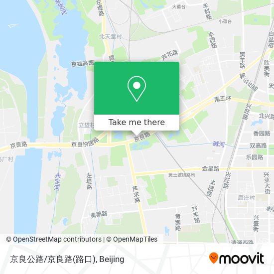 京良公路/京良路(路口) map