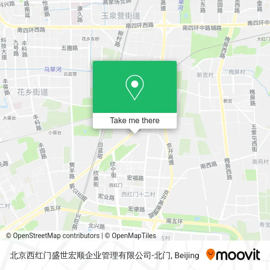 北京西红门盛世宏顺企业管理有限公司-北门 map