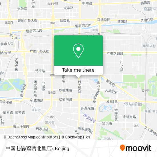 中国电信(磨房北里店) map