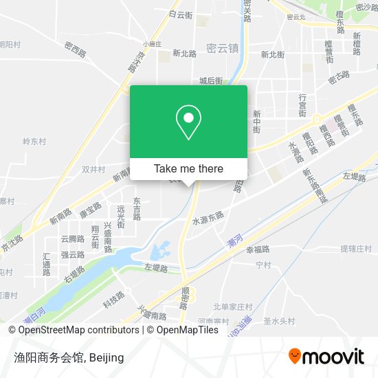 渔阳商务会馆 map