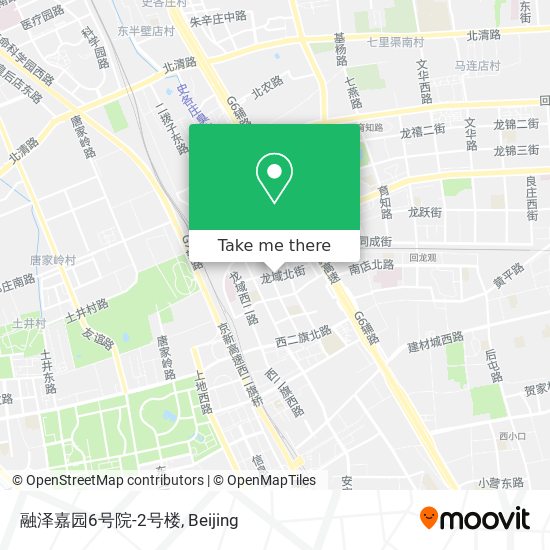 融泽嘉园6号院-2号楼 map