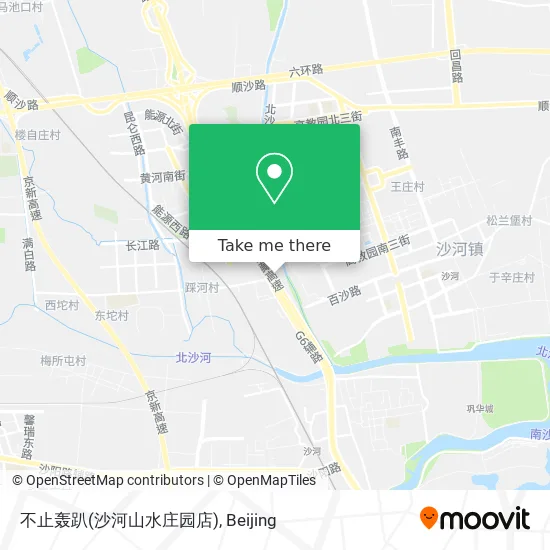 不止轰趴(沙河山水庄园店) map