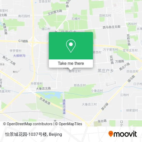 怡景城花园-1037号楼 map