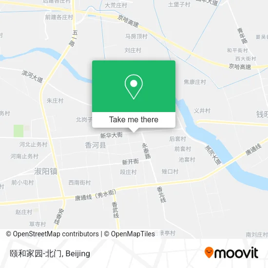 颐和家园-北门 map