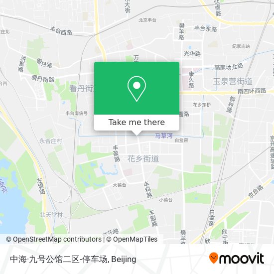 中海·九号公馆二区-停车场 map