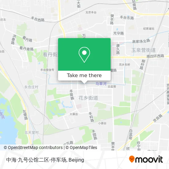 中海·九号公馆二区-停车场 map