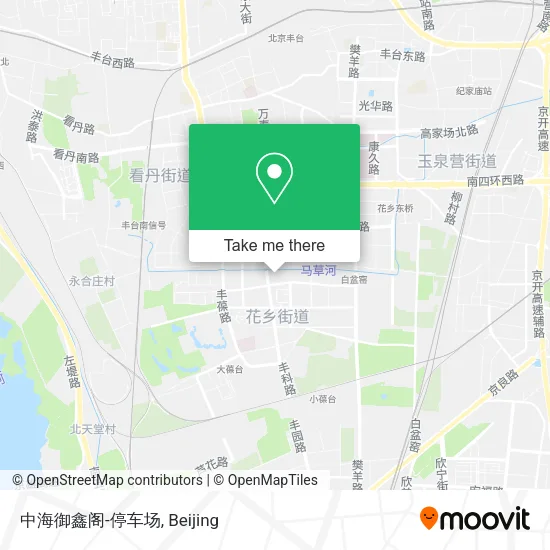 中海御鑫阁-停车场 map