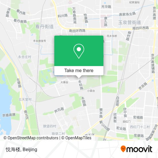 悦海楼 map