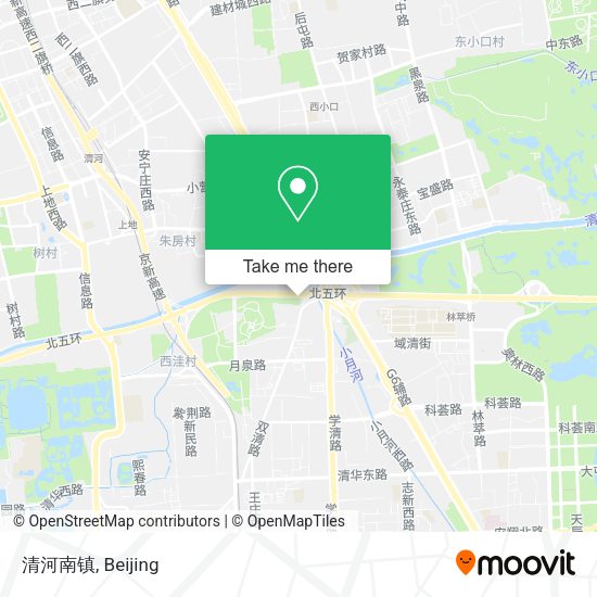 清河南镇 map