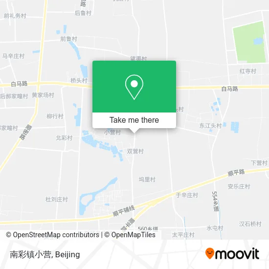 南彩镇小营 map