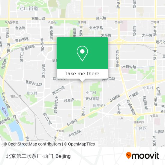 北京第二水泵厂-西门 map