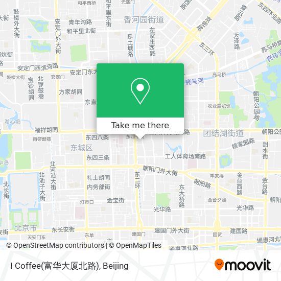 I Coffee(富华大厦北路) map