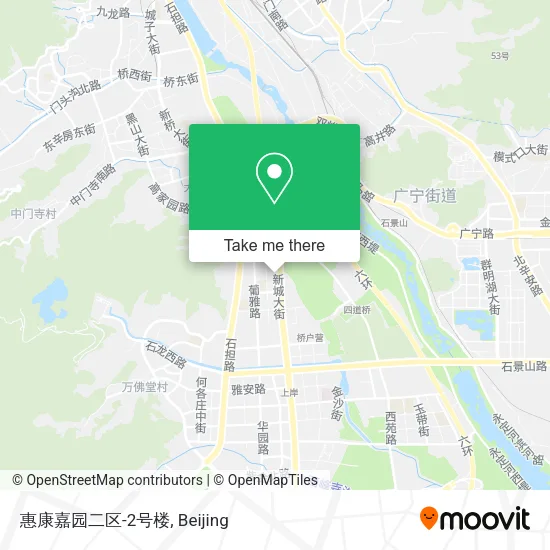 惠康嘉园二区-2号楼 map