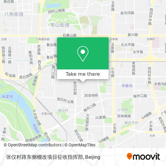 张仪村路东侧棚改项目征收指挥部 map