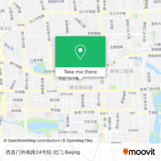 西直门外南路24号院-北门 map