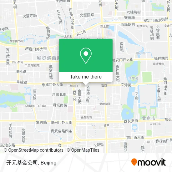 开元基金公司 map