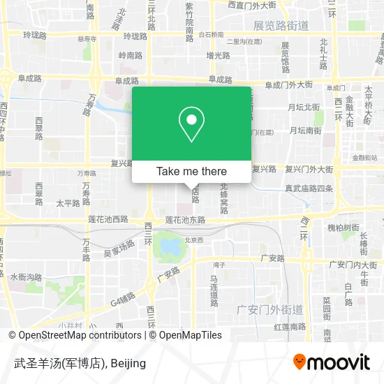 武圣羊汤(军博店) map