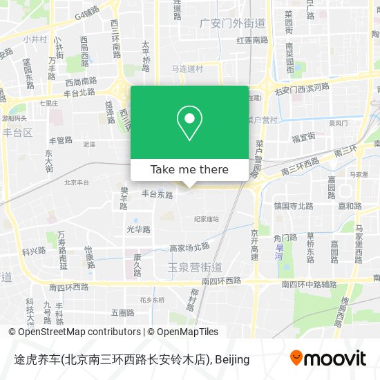 途虎养车(北京南三环西路长安铃木店) map