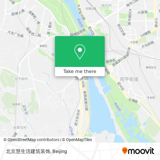 北京慧生活建筑装饰 map