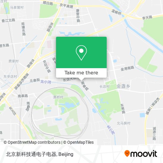 北京新科技通电子电器 map