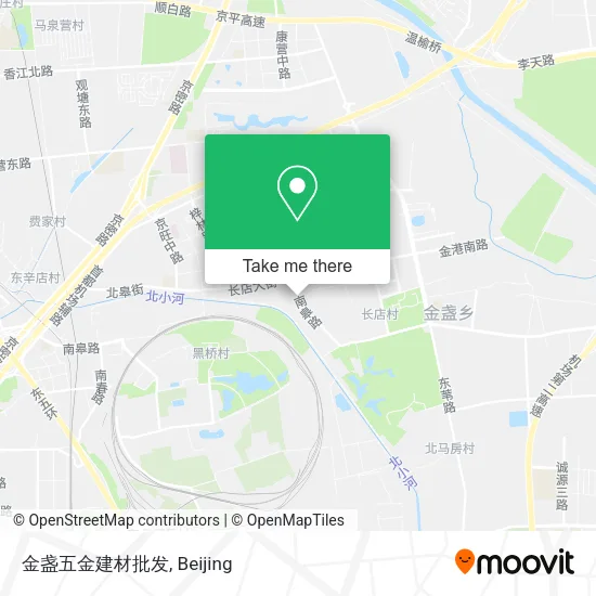 金盏五金建材批发 map