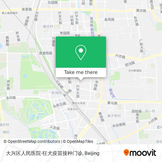 大兴区人民医院-狂犬疫苗接种门诊 map