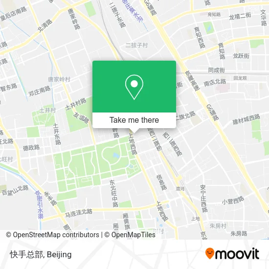 快手总部 map