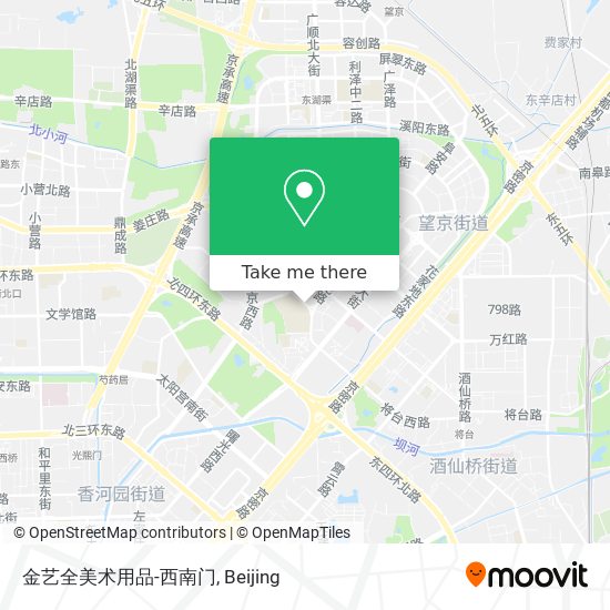 金艺全美术用品-西南门 map