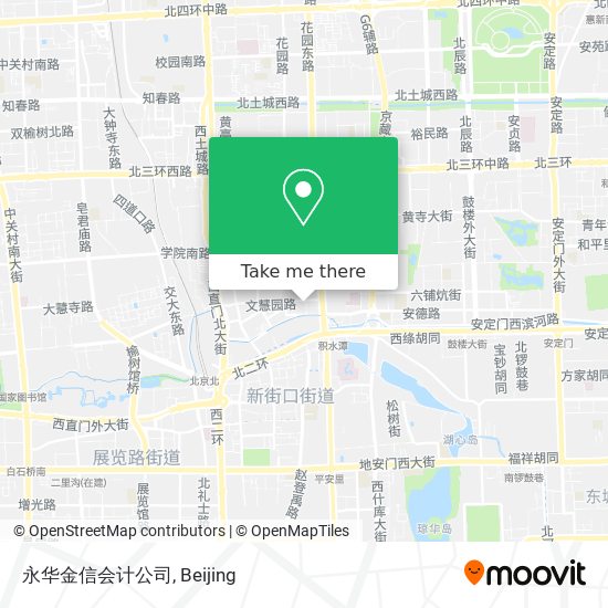 永华金信会计公司 map