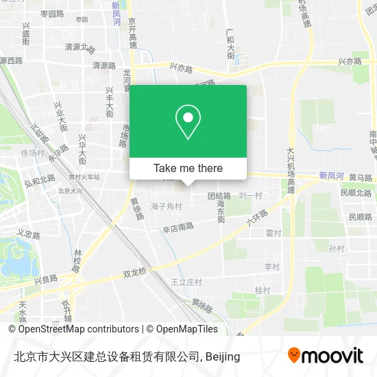 北京市大兴区建总设备租赁有限公司 map