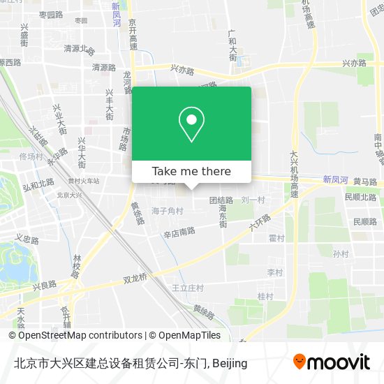 北京市大兴区建总设备租赁公司-东门 map
