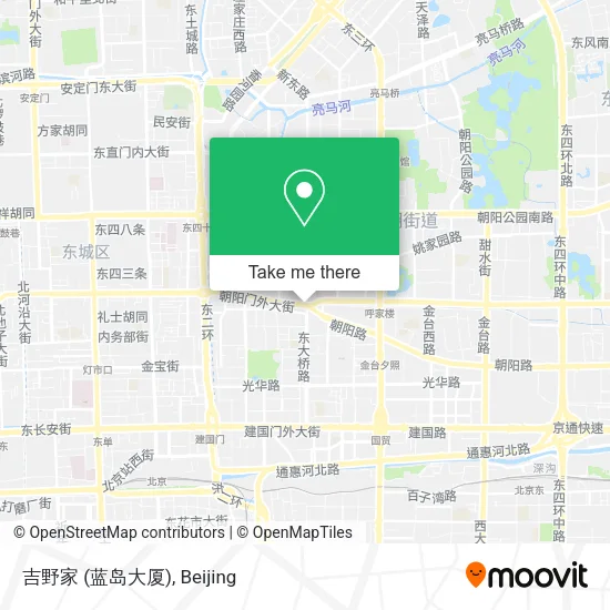 吉野家 (蓝岛大厦) map