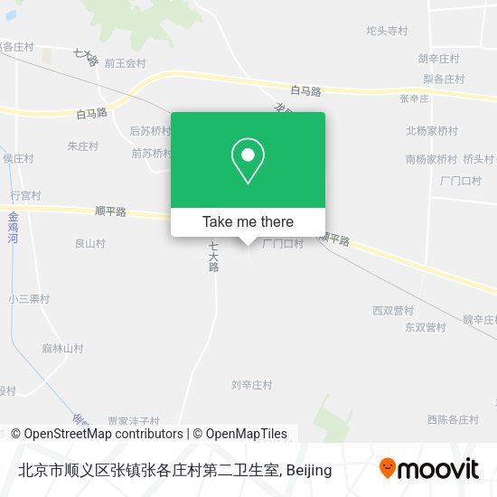 北京市顺义区张镇张各庄村第二卫生室 map