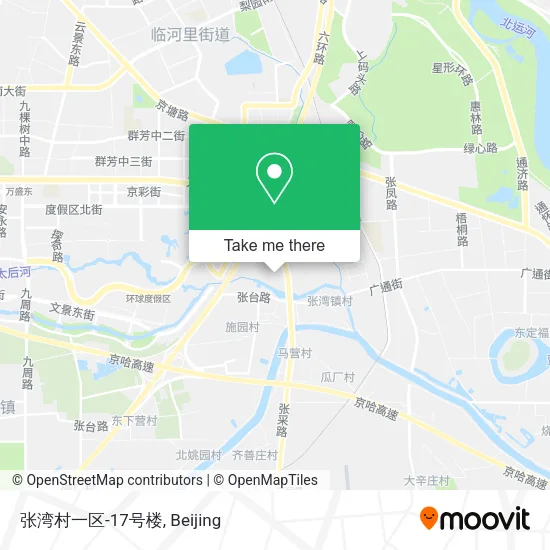 张湾村一区-17号楼 map